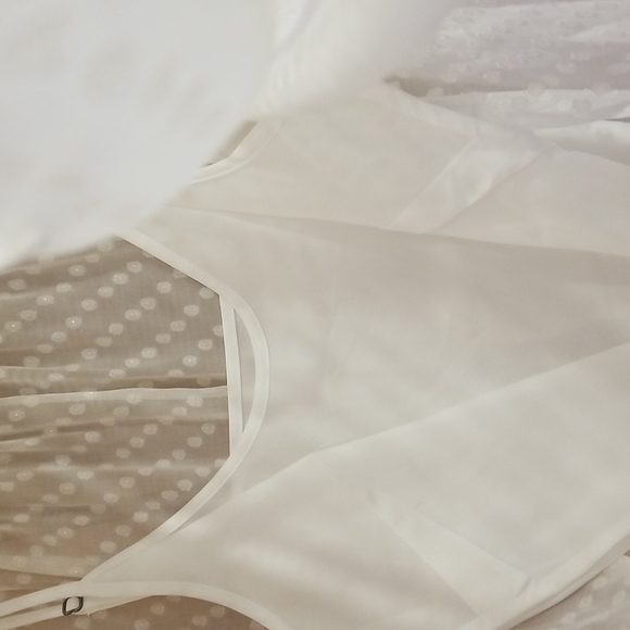 NWT Madewell Sheer Swiss Pintuck Blouse - Picture 9 of 10